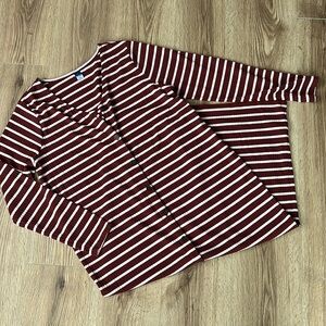 NWOT striped long sleeve dress